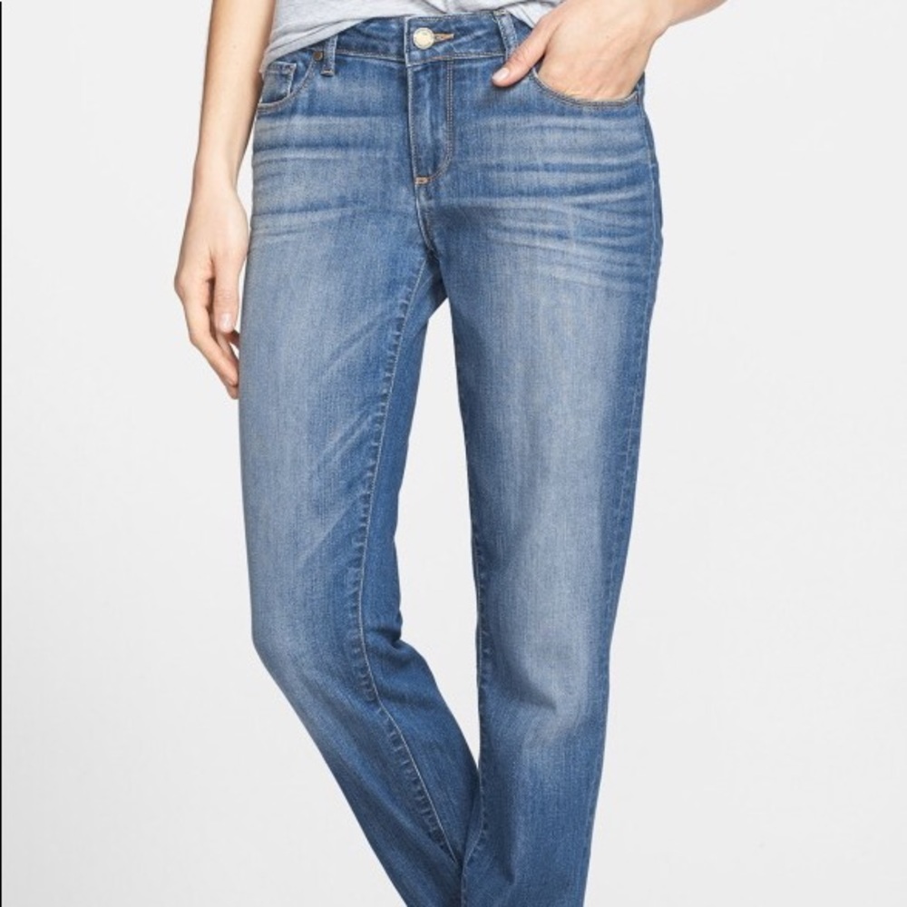 Paige medium wash denim
